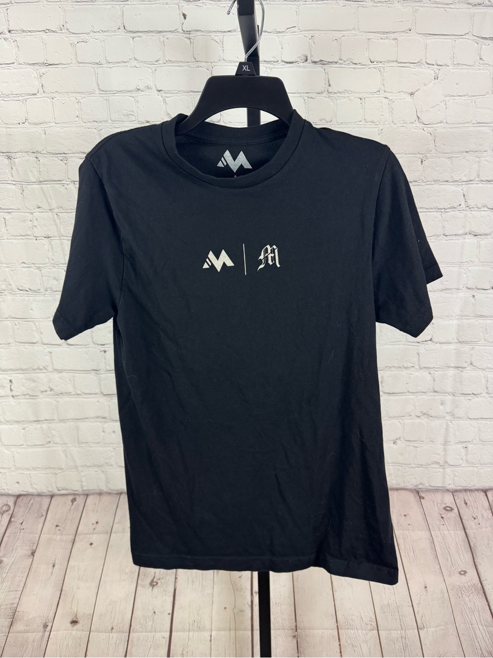 Mentality Wringer Tee Black Wolf Graphic Gym Streetwear Men’s Size Small